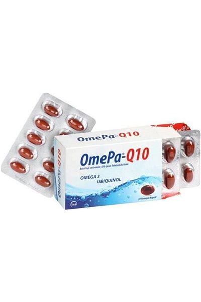 Omepa Q10 Omega-3 + Ubiquinol 30 Capsules