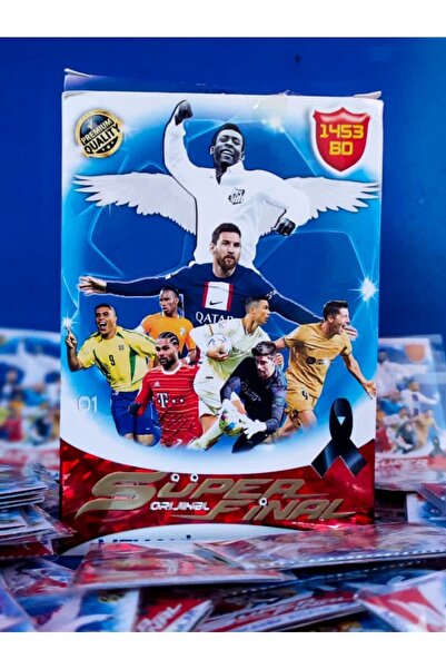 Süper Final 60 Adet (20 Paket Her Pakette 3 Adet) Kart Futbolcu Kartı Sporcu Kartı Oyuncu Kartı