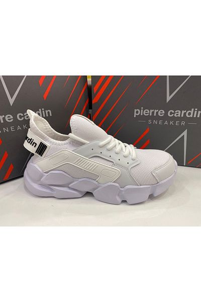Pierre Cardin Λευκά ελαφριά ανδρικά αθλητικά παπούτσια 31367