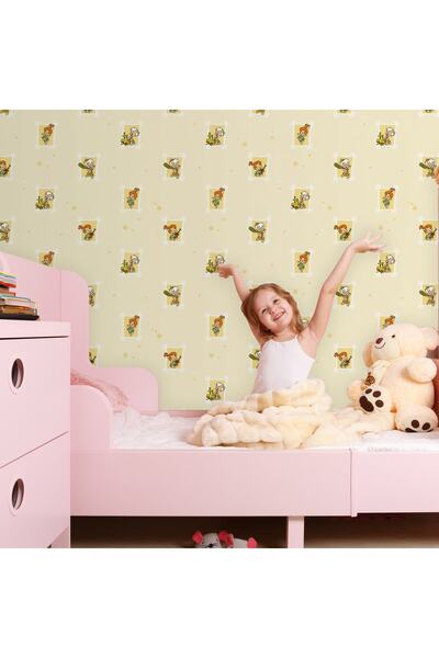 Adawall Adakids 8924-2 Genç Çocuk Taş Devri Desenli Duvar Kağıdı