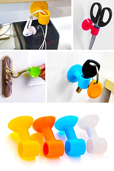 Titiz Vacuum Door Stopper 4 Pieces Door Handle Protective Silicone Apparatus