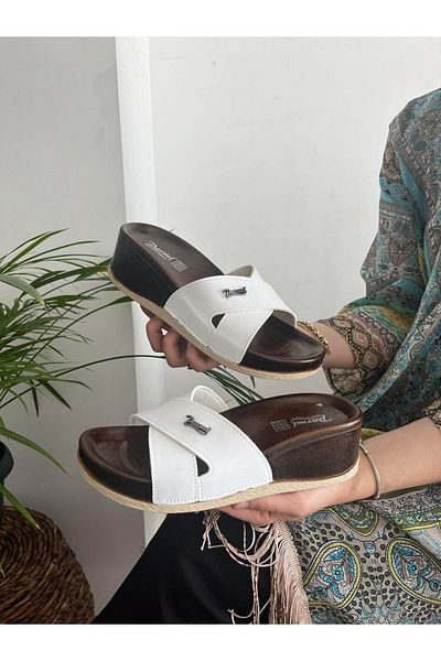 Behtah Kundura Anatomical Full Orthopedic Wedge Heel Daily Non-Slip Sole Slippers Opportunity Product