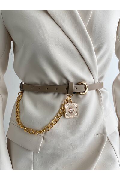 coaks Ζώνη εκρού με λεπτομέρεια αγκίστρου