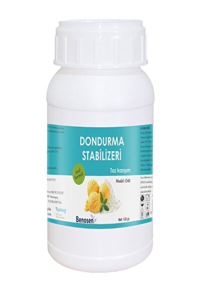 Benosen Dondurma Stabilizeri. Dondurma Yapımı Için Kıvam Verici. Model D40. N...