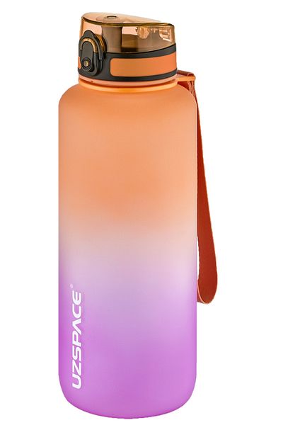 Uzspace 1500 Ml Mega Large Size Motivational Water Bottle - Double and 8 Different Colors