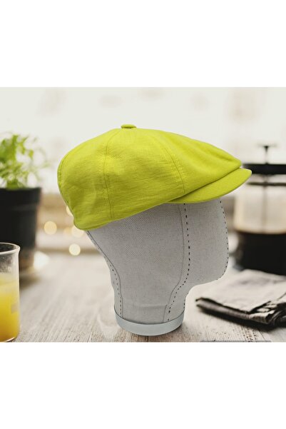 Shopiolog Ανδρικό καπέλο λινό καπέλο Άνοιξη Καλοκαίρι Ανδρικό καπέλο λινό