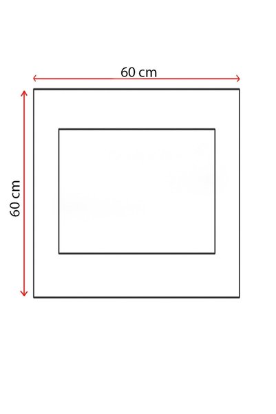 Baveno Covoraș de baie 100% bumbac 60x60