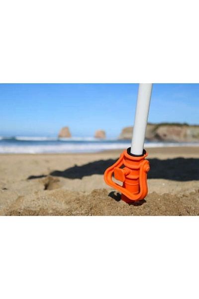 azizden Garden and Beach Umbrella Stake, Sand and Soil Fitting Apparatus 1 Piece