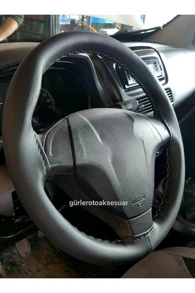 gürler oto kılıf ve aksesuar Fiat Linea Uyumlu Deri Dikmeli Direksiyon Kılıfı...