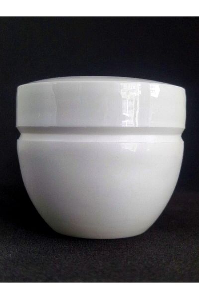 Yerli Placity 20 Cc Cream Jar - 20 ml Empty Cosmetic and Pomade Box - 50 Pieces