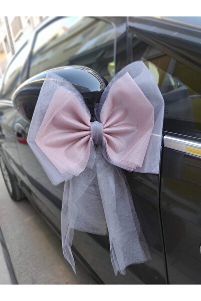 ecrin tuhafiye hobi 10 Adet Düğün Arabası Süsü Gelin Arabası Konvoy Süsü & Bo...