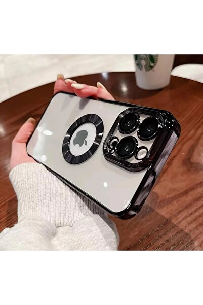 EMXTECH Iphone 14 Pro Uyumlu Siyah Ekstra Kamera Korumalı (KAMERASI CAM LENSL...