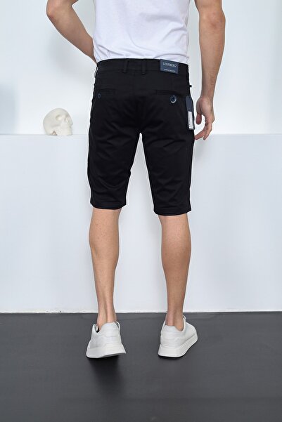 ENZİM JEANS Ανδρικό σορτς σκούρο ναυτικό μπλε