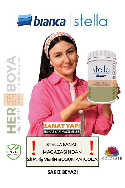Bianca Stella Boya Yeni Renkler 1Lt