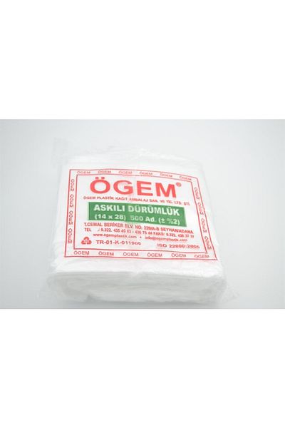 ÖGEM PLASTİK Ögem Dürüm Bag 14x28 500 Pieces