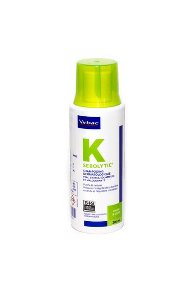 Virbac Kediler Ve Köpekler Için Sebolytic Şampuan