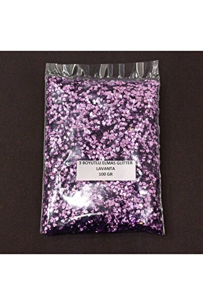 HOBİFLEX Glitter Epoksi Reçine Süsleme Pulu Üç Boyutlu Elmas Modeli Nail Art ...