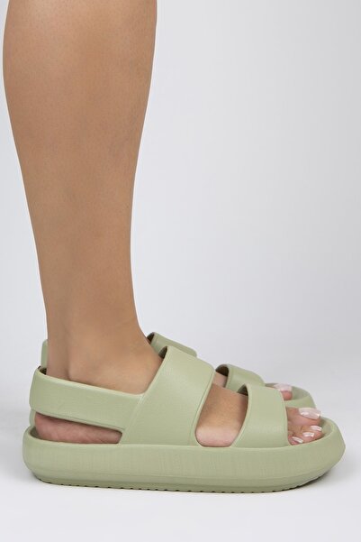 OZYO Masai Green Double Band Eva Beach Daily Summer Sandals Slippers