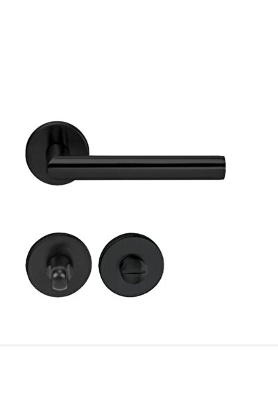 Hafele Werner Kapı Kolu Wc Tipi Siyah Renkli