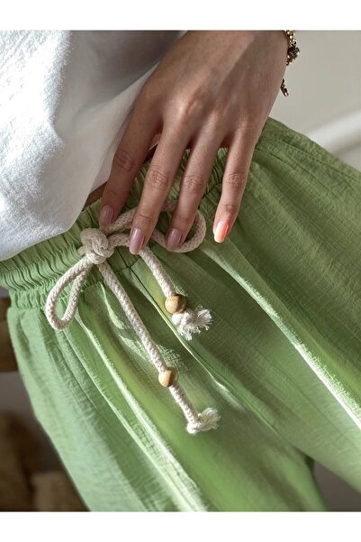 Lady Pixie Γυναικείο ελαστικό πλισέ παντελόνι μέσης