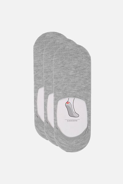 TOLEZA Men's Ballerina Socks 3 Pack