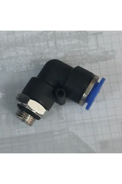 Crox 4x6 Mm Pnomatik Rotating Elbow 3 Pieces