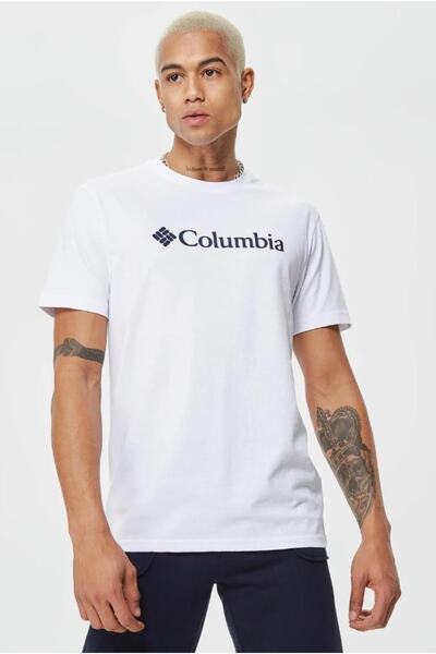 Columbia Cs0287 Csc m Basic Big Logo Brushed Ss Tee 9110141100