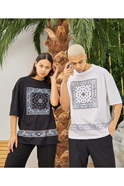 kargasa Unisex Oversize Ethnic Type Tshirt