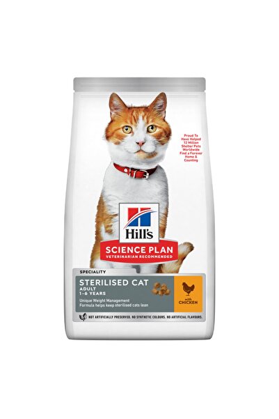 Hill's Science Plan Sterilised Tavuklu Kısırlaştırılmış Kedi Maması 3 Kg