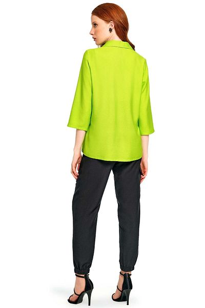Guitar Black Woven Trousers with Elastic Legs