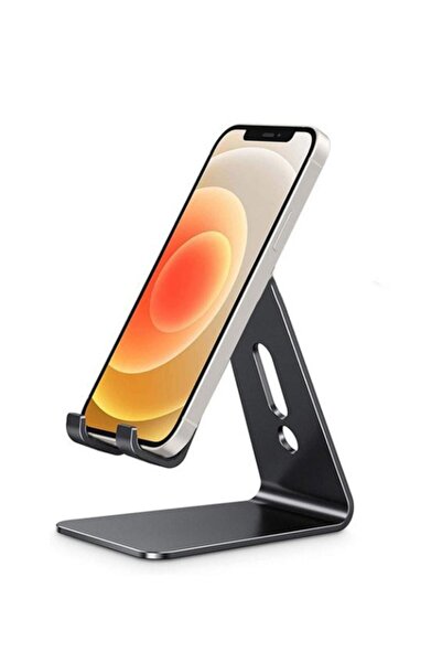 Hzm Collection Metal Masaüstü Telefon Tutucu Stand Masaüstü Metal Şarj Standı...