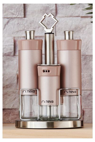 Neva N3047 Sweet Maxi Rose Chocolate Niş 4 Piece Spice Set