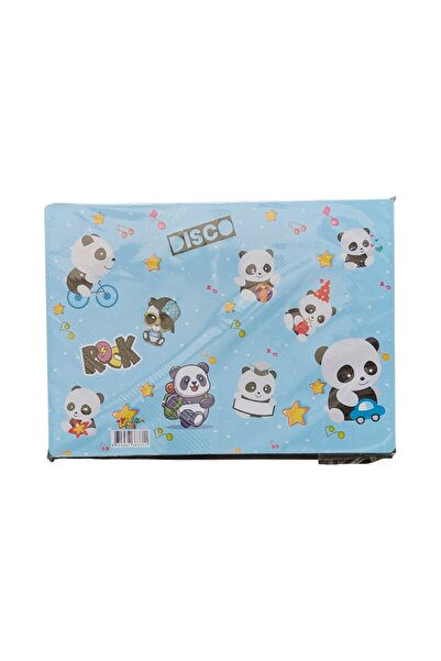 SEYFİKİRTASİYE حافظة بطاقات منقوشة باندا مقاس 24 × 33 سم - 30 قطعة