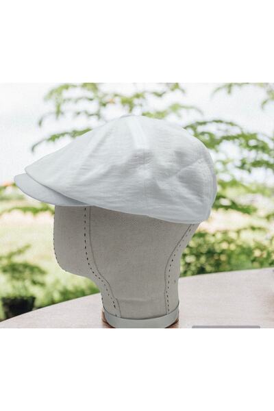 Shopiolog Ανδρικό καπέλο λινό καπέλο Άνοιξη Καλοκαίρι Ανδρικό καπέλο λινό