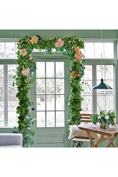 YAPAY ÇİÇEKÇİNİZ Yapay Sarmaşık 12'li Uzunluk 2 Metre 30 Cm