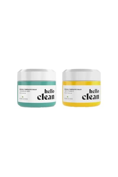 Herbaderm Hello Clean Oil Based Cleansing Balm 100 Ml Oleanolic Acid And Pure...