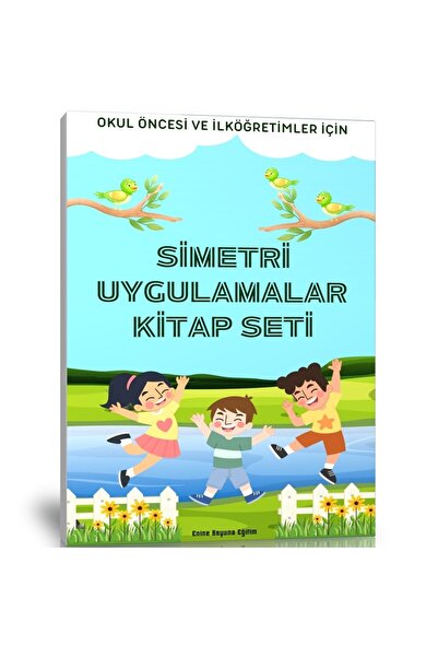 Enine Boyuna Eğitim Symmetry Applications for Children Book Set