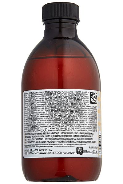 Davines 67218 شامبو الكيميائي - 280 مل شامبو للظلال الصفراء والعسل الذهبي