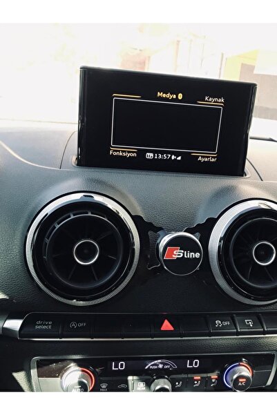 BalcıoğluSRV Audi A3 8v Uyumlu(2013-2020)%100 Kırılmaz Sline Logolu Alüminyum...