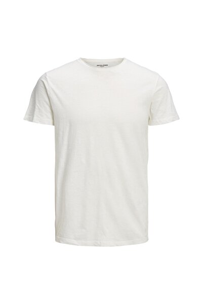 Jack & Jones Muška majica sa okruglim izrezom, jednobojna, krem boja 12211339...