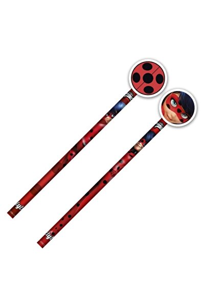 Dolphin Ladybird 2 Pack Pencil with Eraser