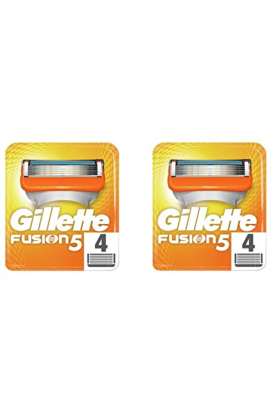 Gillette Fusion 5 Yedek Tıraş Bıçağı 8'li 2 X 4'lü