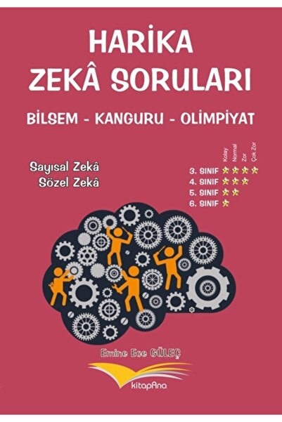 Kitapana Yayınevi Kitapana Yayınları Bilsem Kanguru Olimpiyat Harika Zeka Sor...