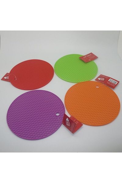 Ün-Ev 2-Piece Silicone Trivet Color Assortment