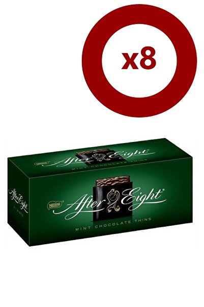 Nestle After Eıght Naneli Çikolata 200 Gr 8'li Set
