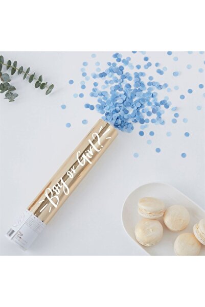 Ginger Ray Cinsiyet Konfeti Mavi