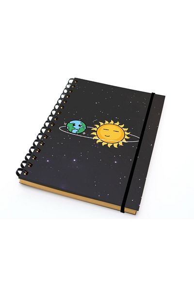 PAKLON Lumea se învârte în jurul meu Caiet cu spirală A5