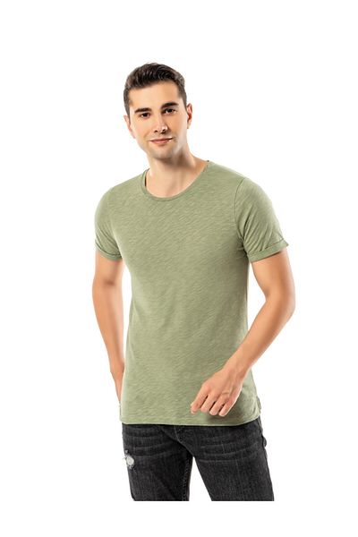 Şahinler Ljung Men's T-shirt Tml284001-herbgreen