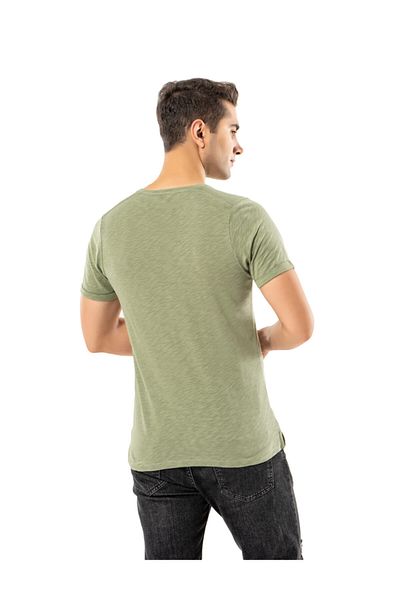 Şahinler Ljung Men's T-shirt Tml284001-herbgreen