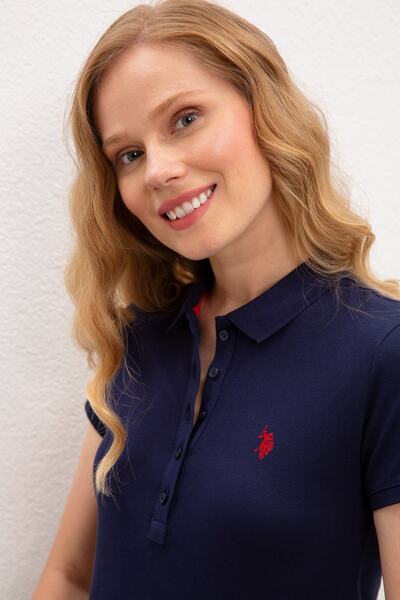 U.S. Polo Assn. Tricou damă bleumarin